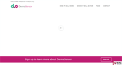 Desktop Screenshot of dermasensor.com