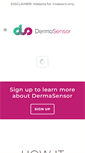 Mobile Screenshot of dermasensor.com